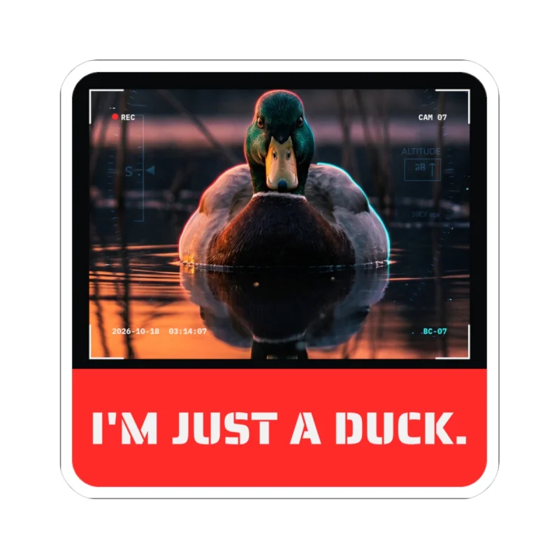 Pond Holdings Duck Sticker