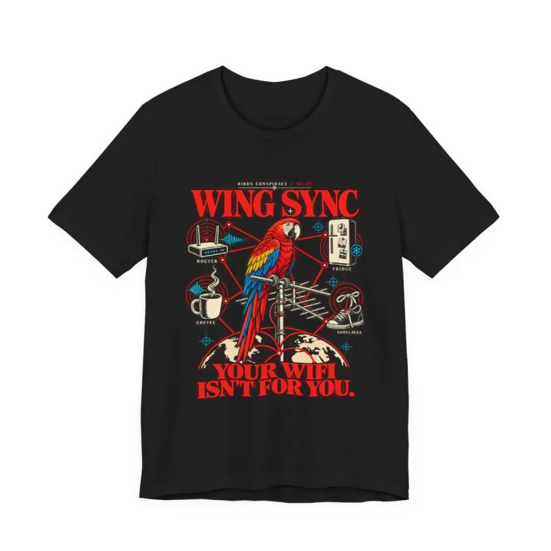 Wing Sync Parrot Tee